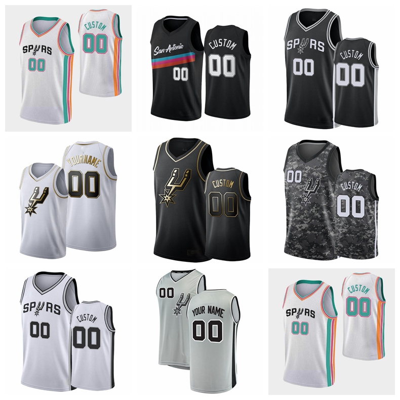 

basketball jersey Men San's Antonio's Spurs's Dejounte Murray Doug McDermott Derrick White Keldon Johnson Devin Vassell customizes Jerseys