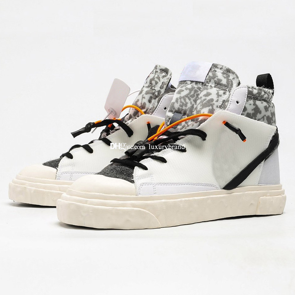 

READYMADE Blazers Skate Boots for Men Skates Shoe Mens Sports Boot Women Ankle Sneakers Womens Mid Sneaker Skateboard Shoes Sport Chaussures CZ3589-100, 1 readymade blazers cz3589-100