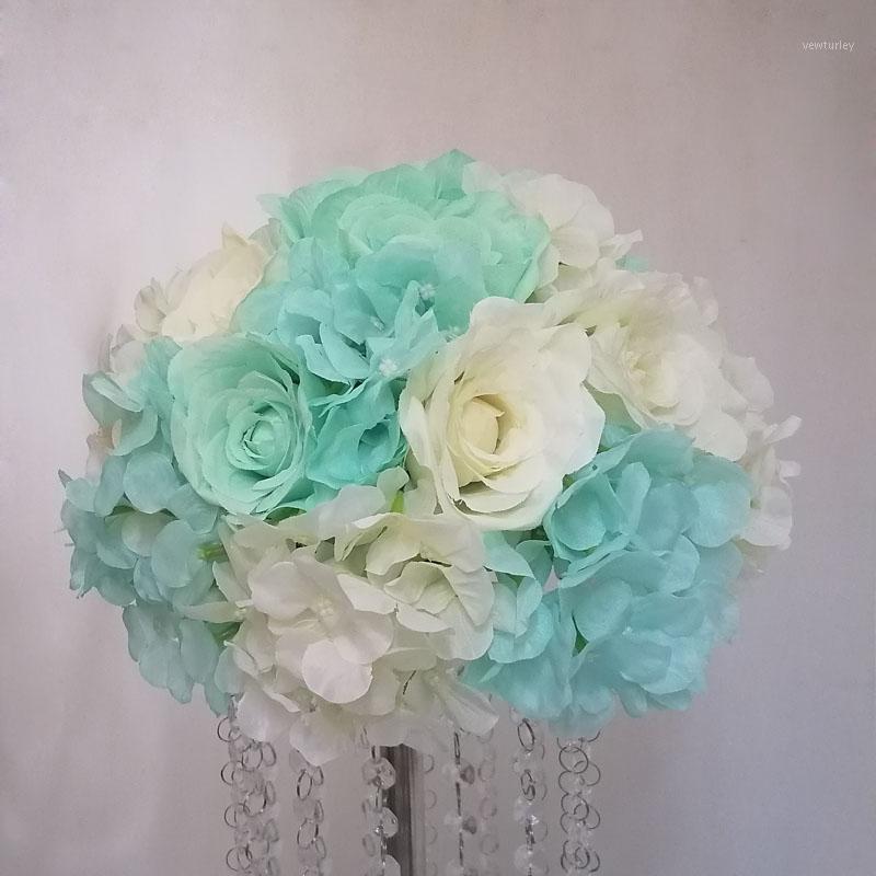 

Party Decoration Wedding Road Lead Artificial Flower Ball Table Flowers Centerpiece Balls