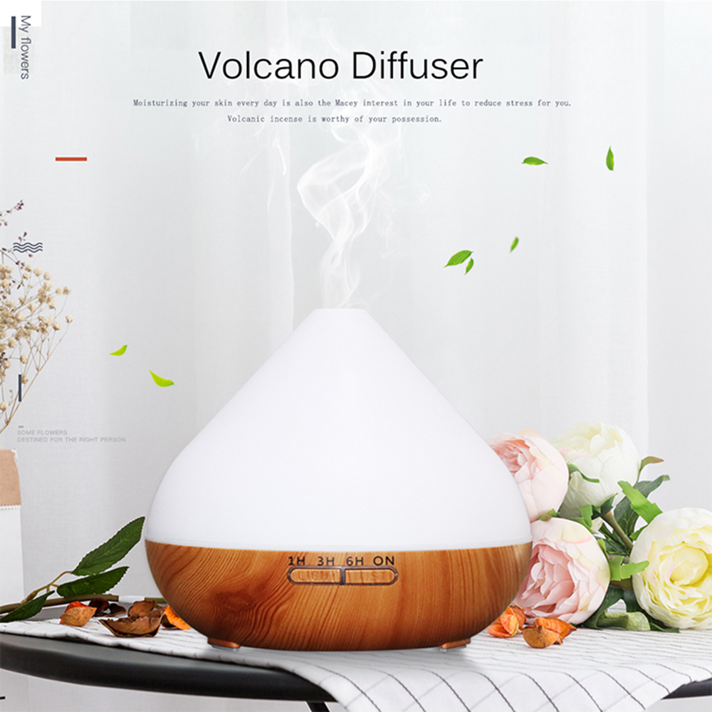 

Aroma Diffuser 400ml essential oil diffuser 12W aroma diffuser gradient 7 color led household mute atomizer