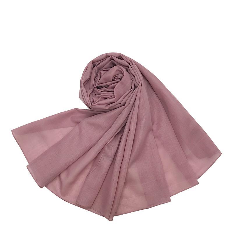 

Scarves 1pcs Islamic Hijab Bandana Malaysia Tudung Bawal Pashmina Muslim Headscarf Women Muffler Shawls Lady Solid Scarf