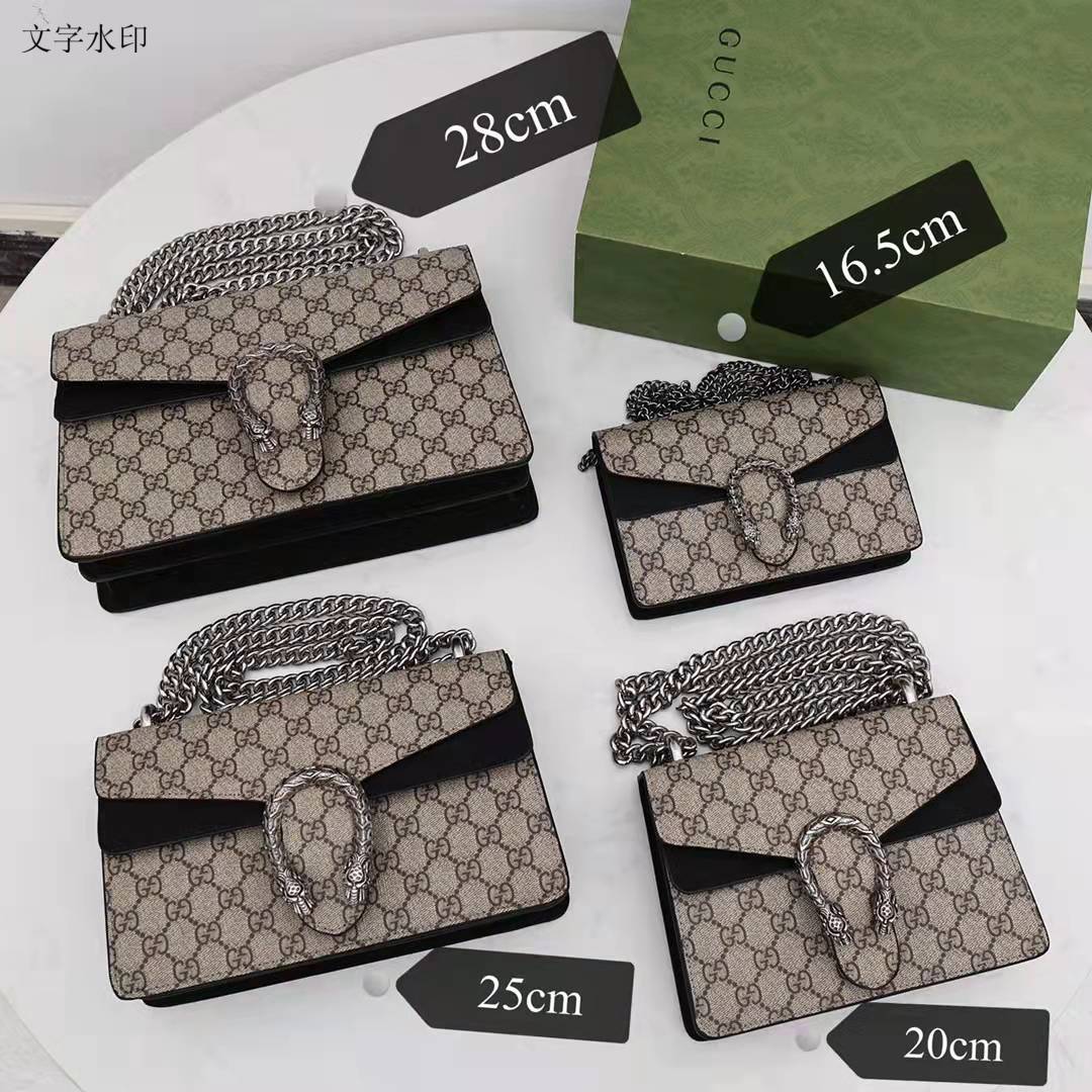 

Gucci bags 400249, Black