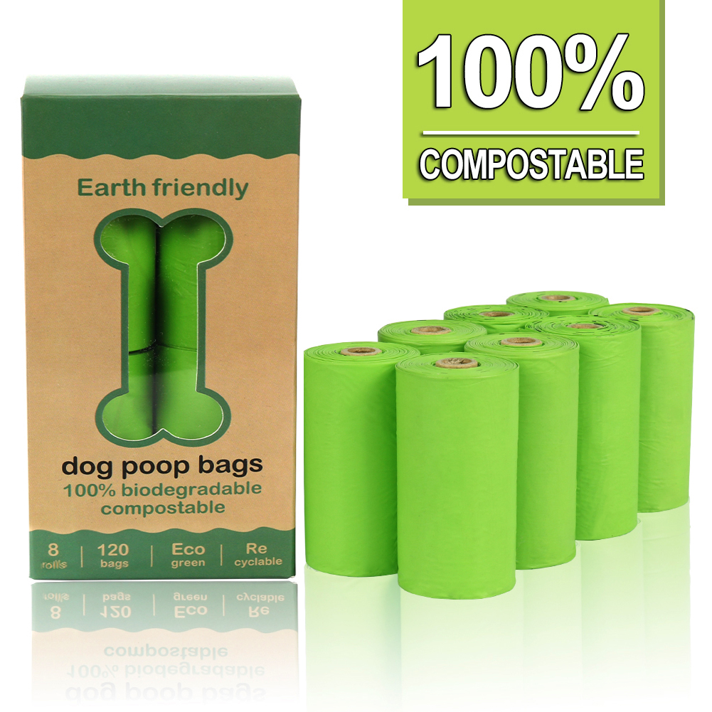 

Biodegradable Dog Poop Bag Pet Dogs Cat Zero Waste Fragrant Garbage Outdoor Home Cleaning Products clean Bags Accessories