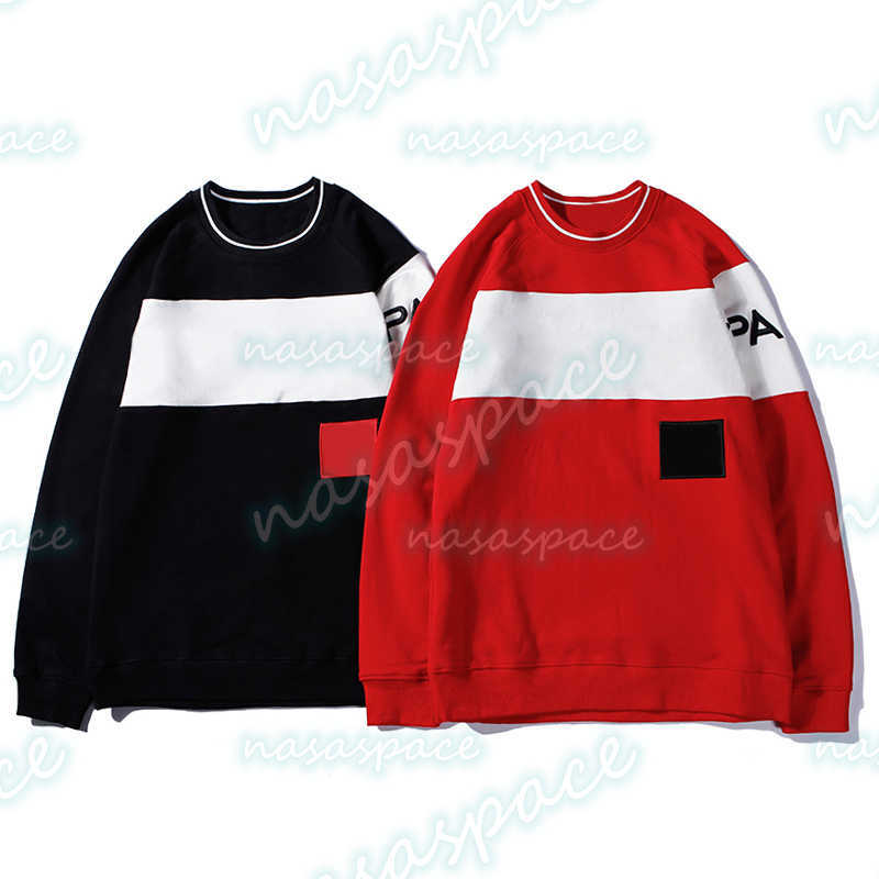 

Mens Designer Hoodies Hip Hop Long Sleeve Couples Pullover Sweatshirt Black Red Men Women Hoodie Size M-2XL