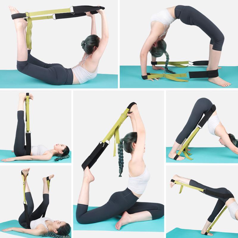 

Rehab Gym Leg Waist Hammock Adjustable Length Back Flexibility Fitness Training Yoga Stretching Strap Indoor Sports Body Shaping