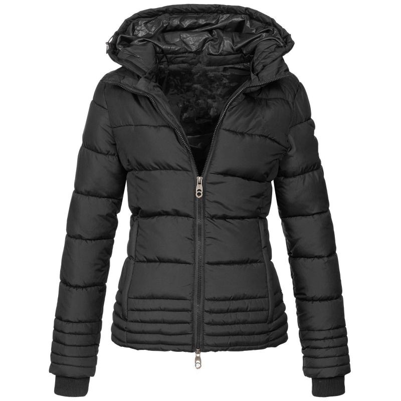 

Women' Jackets Plus Size Winter Korean Fashion Jacket Women Long-sleeved Velvet Corduroy Slim Cotton Short Hooded Warm Solid Color Coat