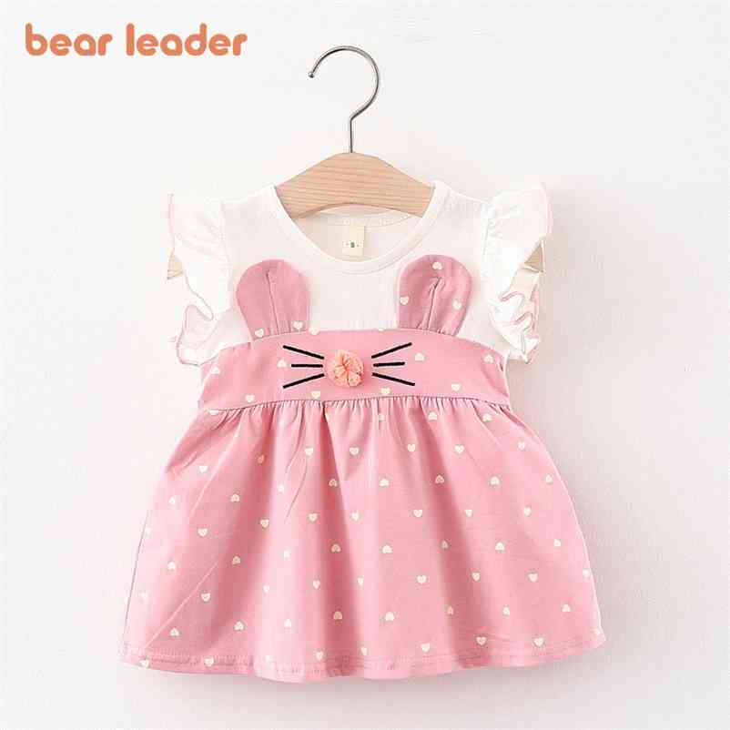 

Baby Girl Autumn Dress Lovely Party Toddler Outfits Bow-knot Sweet Costumes Casual Clothes Suits 210429, Ah1665pink
