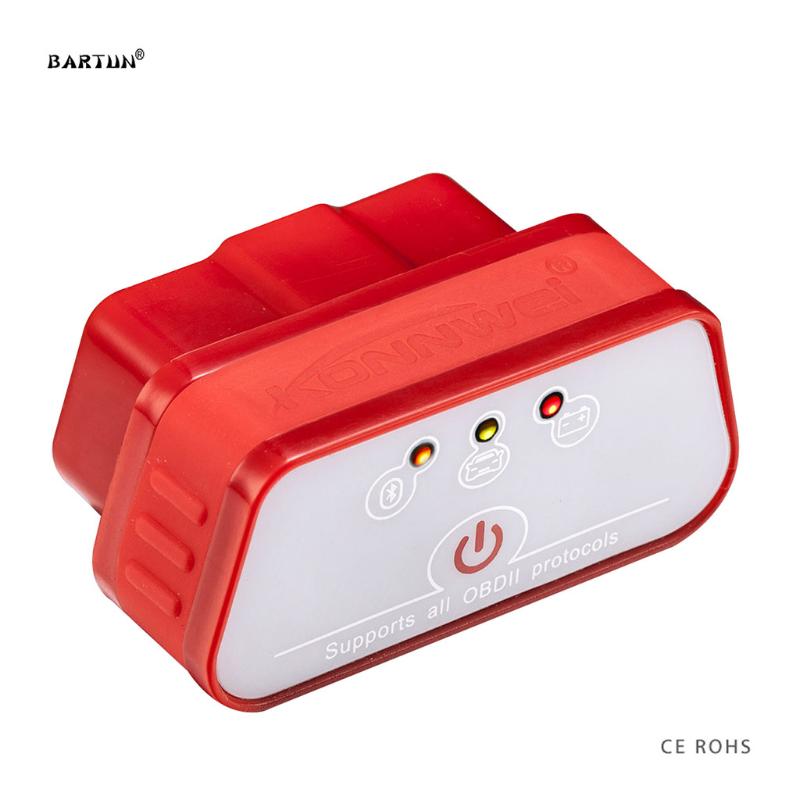 

Code Readers & Scan Tools 2021 Est Universal OBD ODB2 OBDII Car Diagnostic Bluetooth Adapter Auto Tool Scanner II
