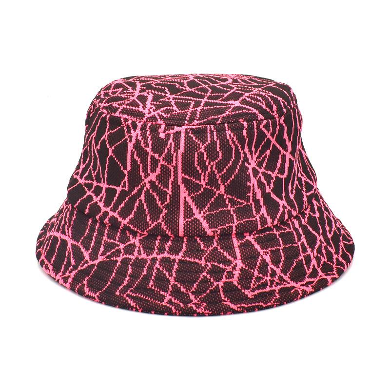 

Summer Autumn Striped Fisherman Hat Women And Men Cotton Casual Fashion Bucket Cap Female Sunshade Foldable Basin Hats Wide Brim, Red
