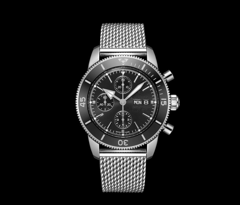 

Brand A13313121B1A1 quartz Men's Stainless Steel case Silver Watch strap 44 mm High Quality