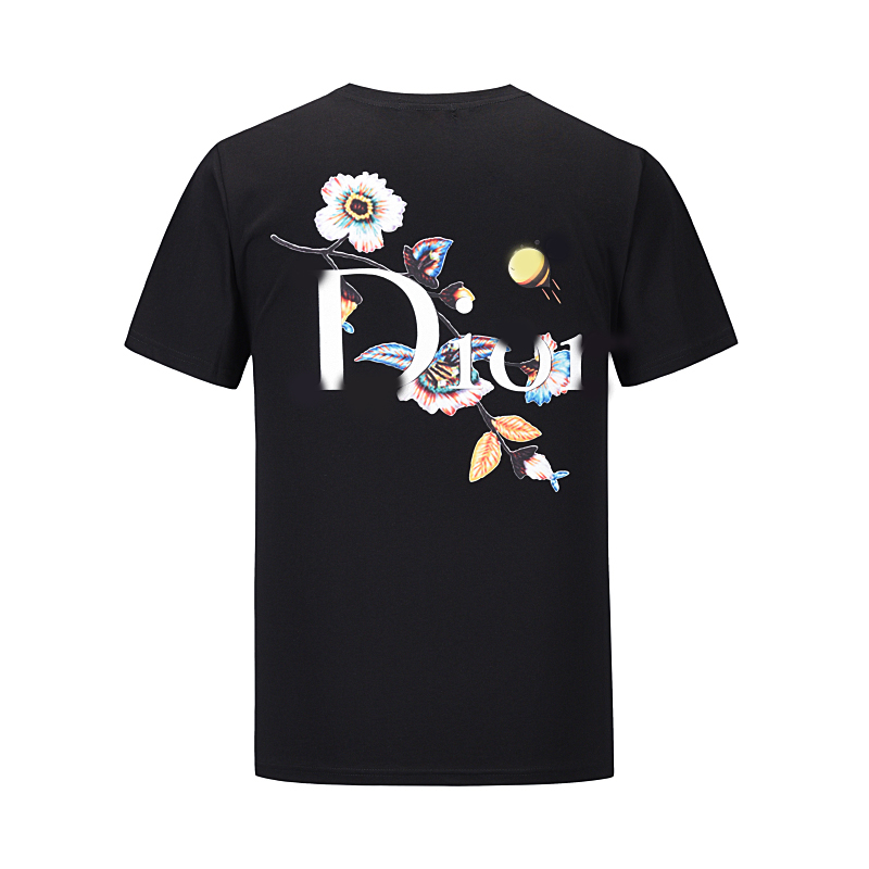 

Mens Letter Print T Shirts Black Fashion Womens Designer Summer High Quality Top Men's Clothing Short Sleeve Couples Casual Clothes Ready1