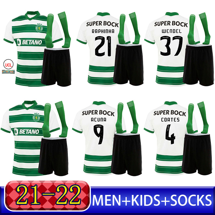 

Sporting CP 21 22 Lisboa soccer jerseys Lisbon Jovane Sarabia Vietto COATES ACUNA RONALDO 3rd fourth 2021 2022 Sporting Clube de football sh, Black