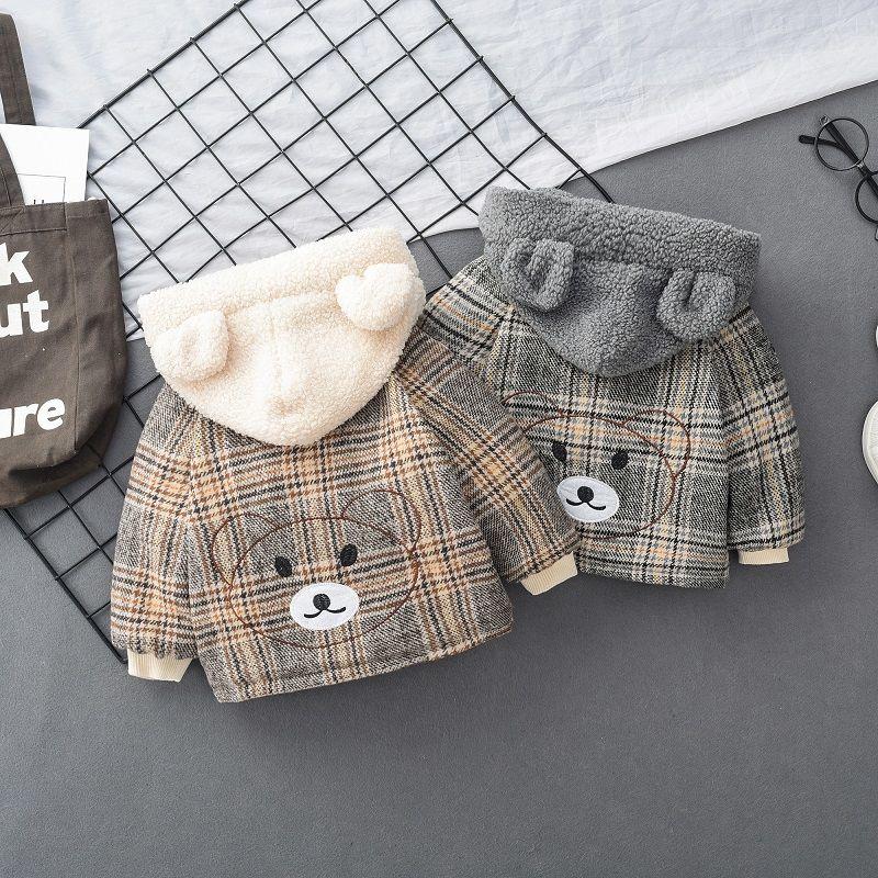 

Down Coat 2022 YK Infant For Baby Jacket Autumn Winter Boys Costume Toddler Kids Born Clothes 1-8Vyear, Blue;gray