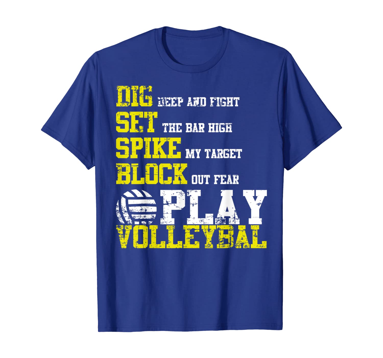 

Volleyball T-Shirt, Spike Volleyballs Win Sports Shirt, White;black