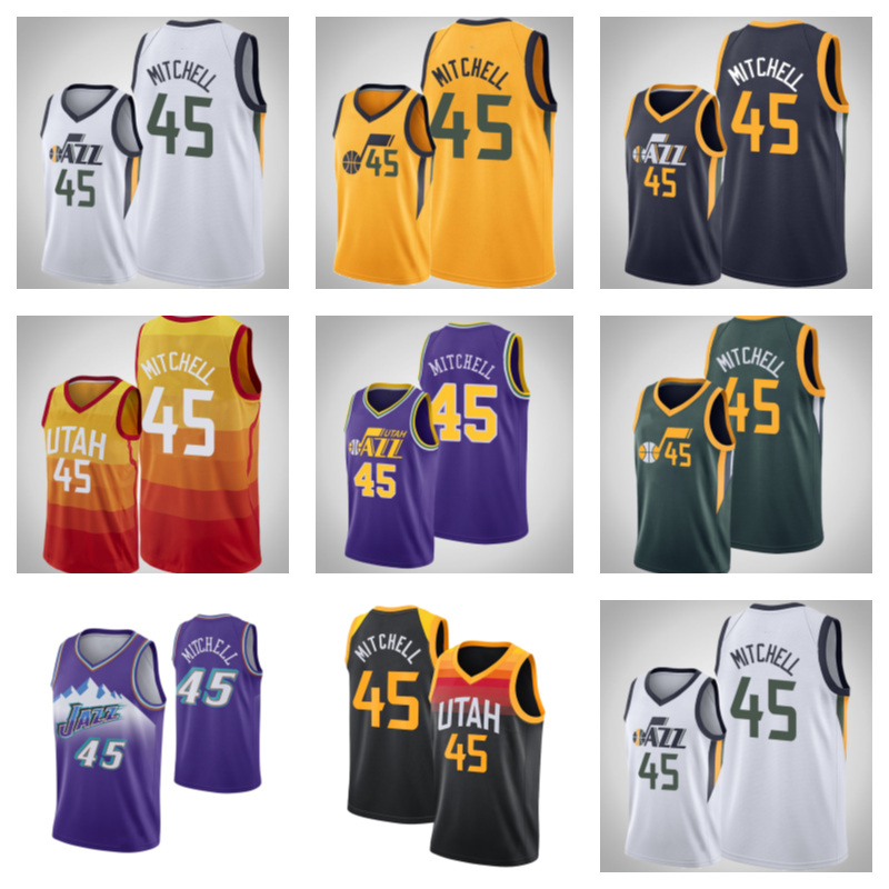 

Basketball jersey45 Donovan Mitchell, As
