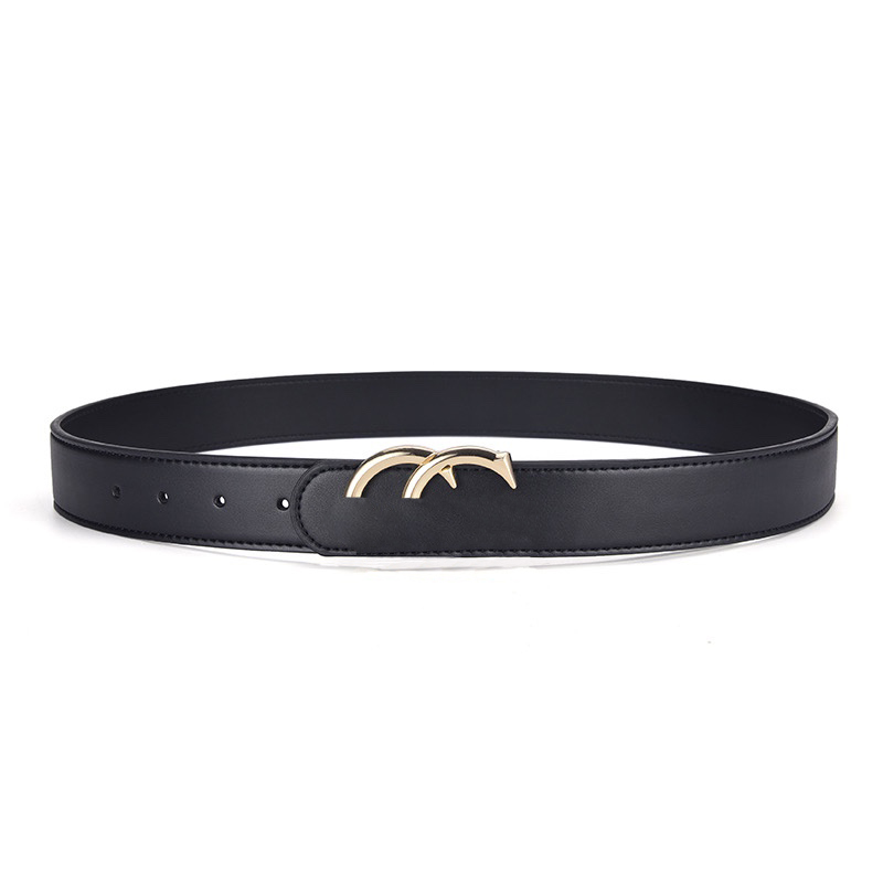 

Fashion Men Designers Belts leathers 3.5cm wide Double G buckle belt as birthday gift, Customize