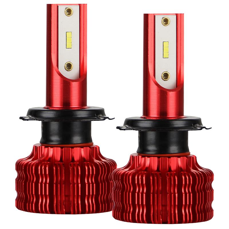 

Car Headlights 2pcs/set LED Headlight Lamp H1 H7 Fog Bulbs Kit CSP Chip 50W 8000LM High Power Light White