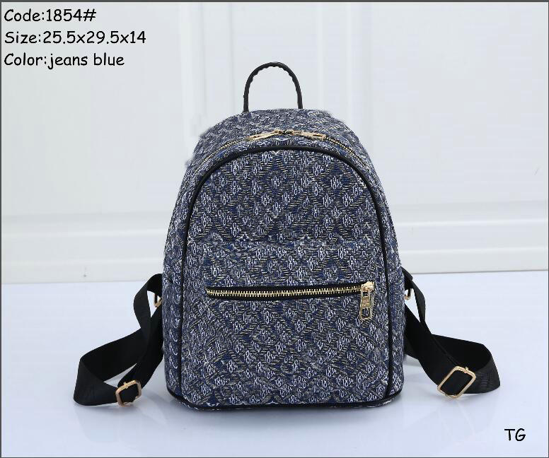 

2021 Women Palm Springs Backpack Style Bag Handbag Letter Updated Version artificial leather Single Handle Backpacks Purse Bags Fashion Shou
