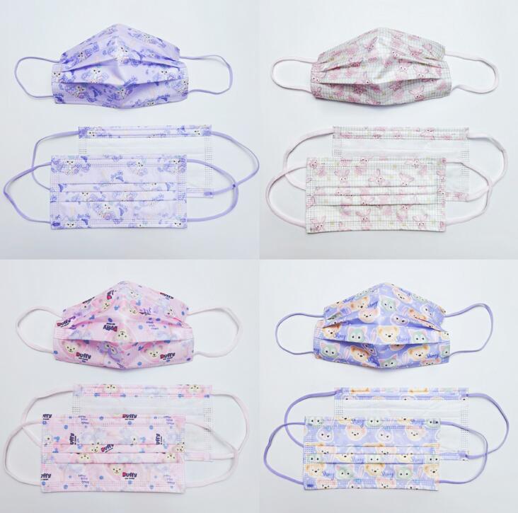 

Wholesale Luxury 3 Layer 95%Filtration Efficiency Adult Children Printing Cartoon Disposable Face Masks Dustproof Prevention Influenza Face Mouth Mask, Multi
