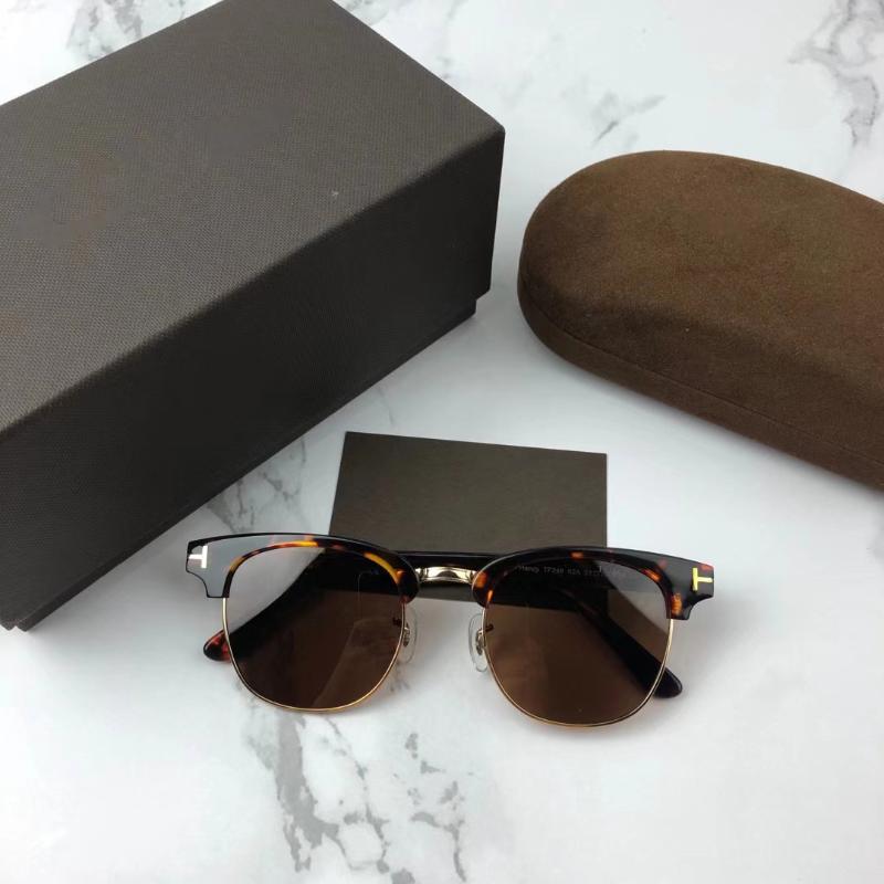 Sunglasses 2021 Vintage Tom Brand Designer Polarized Mens And Womens TF248 Sun Glasses UV400 Zonnebril Dames Heren