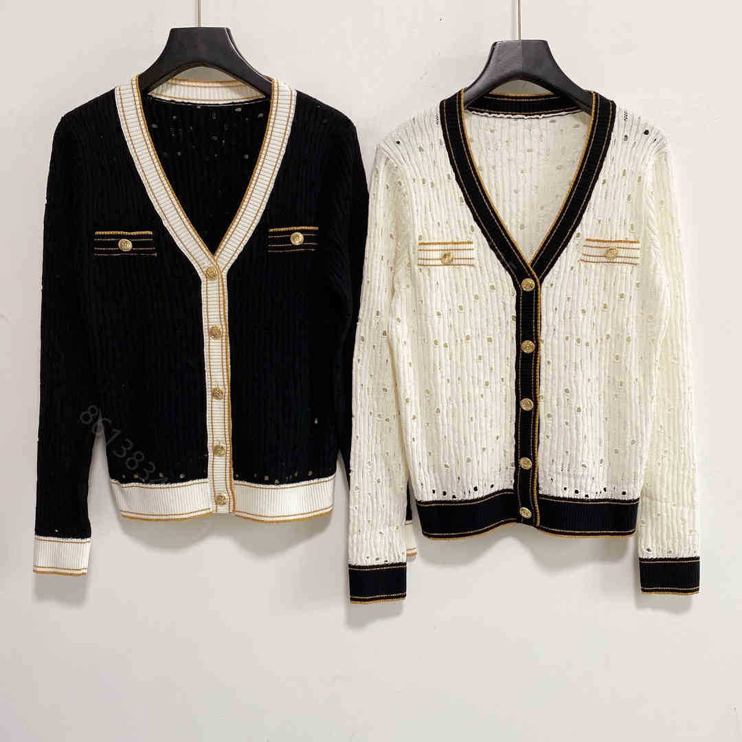 

Feshion desinger women cc sweater knit brand cchen hoodie jacket knitting cardigan buttons desing women clothes Women' Casual Pullover
