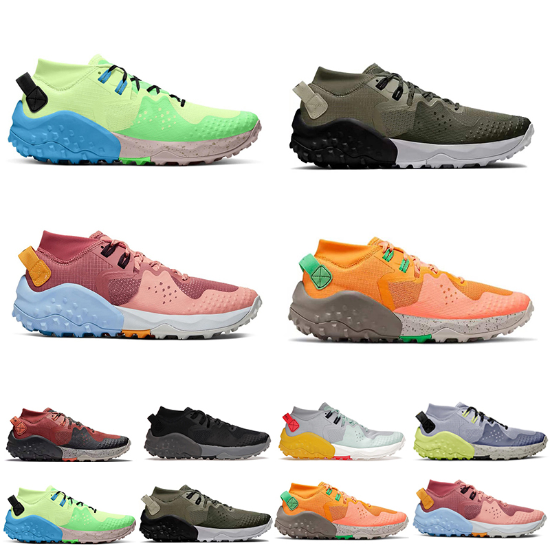 

2022 Wildhorse 6 mens running shoes sneakers Wine red Off Noir Mint Foam Ghost Barely Volt Olive Orange Canyon Pink men women trainers sports shoe 36-45, Item#1