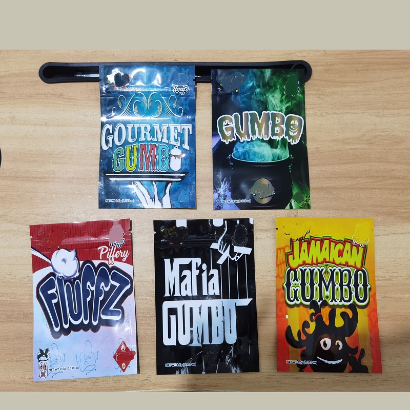 

Joke's UP! 3.5G Runtz Mylar Bag jamaican gourment mafia gumbo fluffz Only Package Zipper Smell Proof Bags 420 Dry Herb Flowers baggie packaging