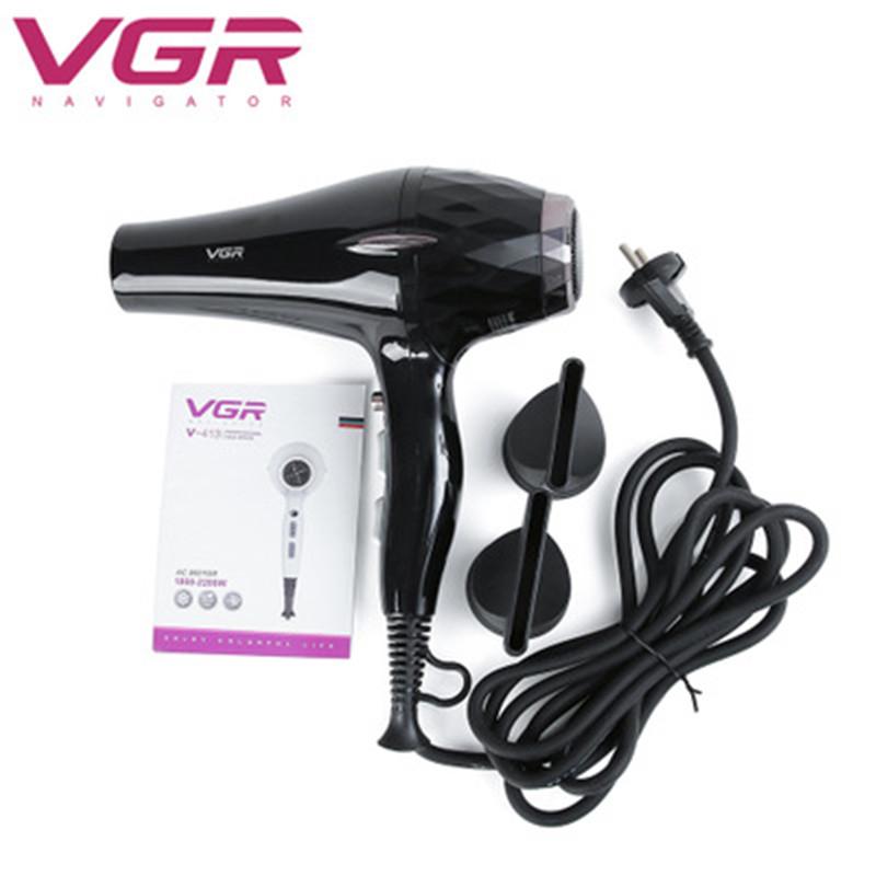 

110V~220V High-power Hair Dryer Salon Household Negative Ion And Cold Air V-413 Electric Brushes