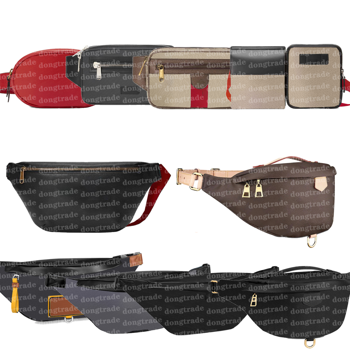 

Waist Bags Designer Fanny Pack Crossbody Shoulder Bumbag Belt Bag Bum Handbag Mens Womens Leather Designers Fannypack Dongtrade, #wh01 37/14/13cm