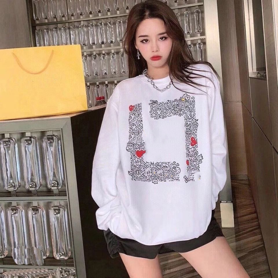 

2021 Fall women's designer Hoodie Classic letter printing Large Size Fashion Loose Cotton men luxury Sweatshirts, Vip