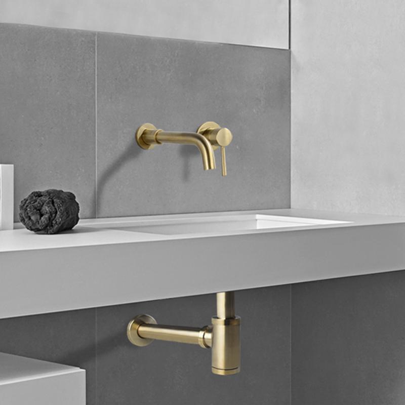 

Other Bath & Toilet Supplies Basin Up Drain Brass Bathroom Sink Siphon Drains Bottle Trap With Kit Wall Plumbing Waste Pipe Hardware