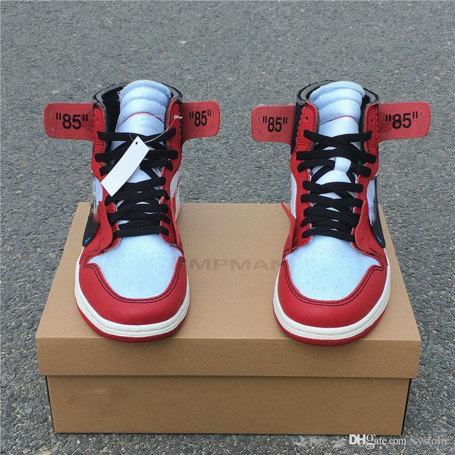 

2020 Newest Air Authentic 1 High OG Chicago Red UNC Powder Blue Canary Yellow Men Outdoor Shoes White Sport Sneakers With box gs, 16