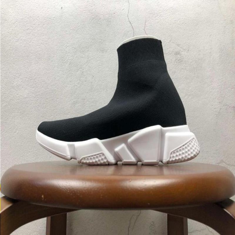 

With Of Big Size Designer Triple Flat Sneakers Casual Trainer Speed Socks Fashion Box Womens Sports Mens Shoes 36-47 Hsnok