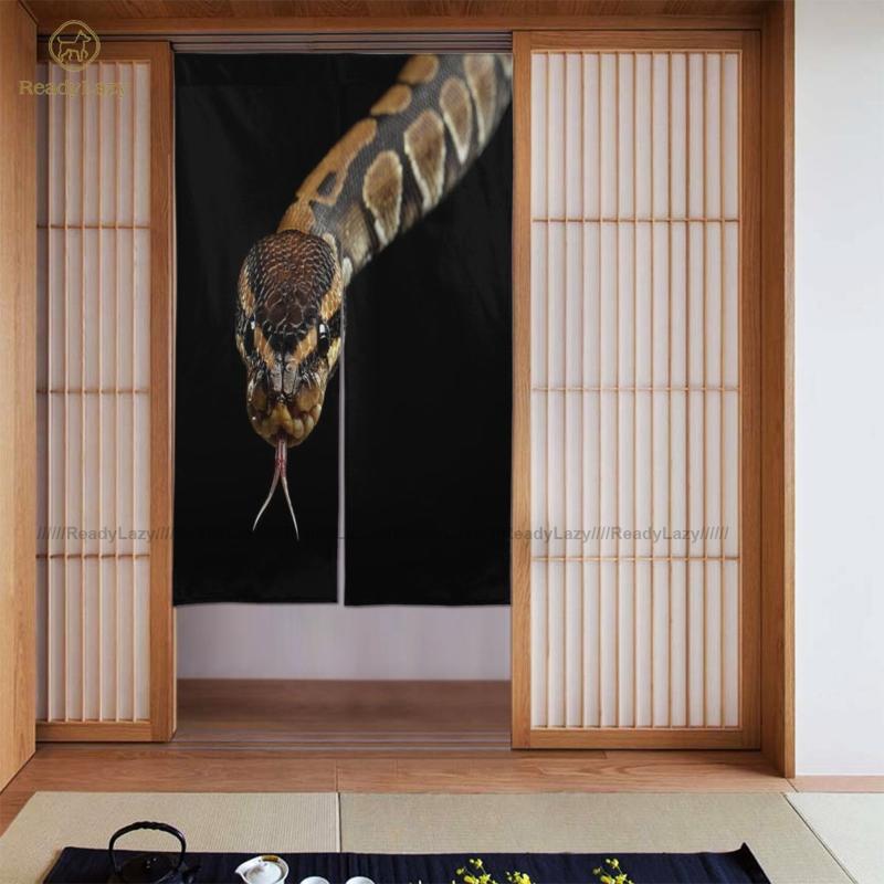 

Serpent Curtains Decorative Modern Door Curtain Office Double & Drapes