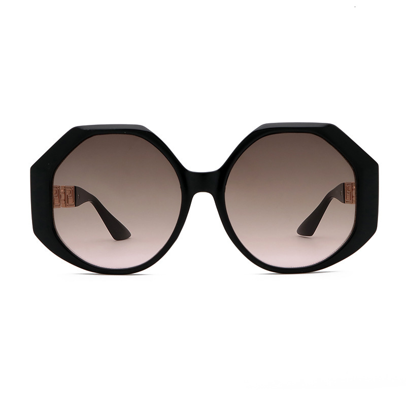 

2021 Summer Fashions Retro Sunglasses 2021 Men Irregular Polygon Brand Sun Glasses Trends Female Luxury Shades Women Uv400 A520, White;black