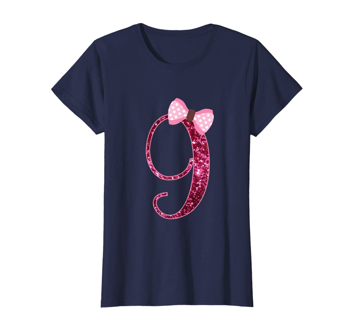 Girls 9th Birthday Shirt - 9 Years Old Girl Bday Gift-image-699227903