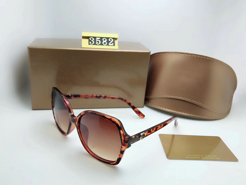 

Hot sell New Fashion round Sunglasses For Man Woman Eyewear tom Designer Sun Glasses UV400 Logo ford Lenses Trend With box Sunglasses G*3582
