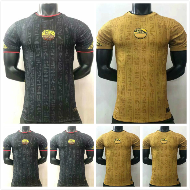 

Player Version Egypt 2021 2022 soccer jersey M. SALAH Home Red away white 21 22 KAHRABA A. HEGAZI RAMADAN M.ELNENY uniform jerseys kits footbal shirts