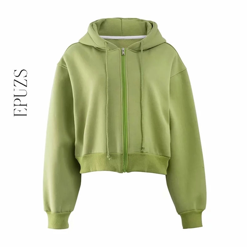 

Vintage oversized hoodes hoodies women sweatshirts long sleeve Streetwear hip hop zipper sweatshirt korean clothes 210521, Deep grey