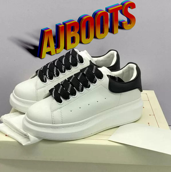 

2022 Designer With logo Men Oversized Shoes Women Leather Lace Up Platform Sneakers White Black womens Luxury velvet Casual trainer Box, I need look other product