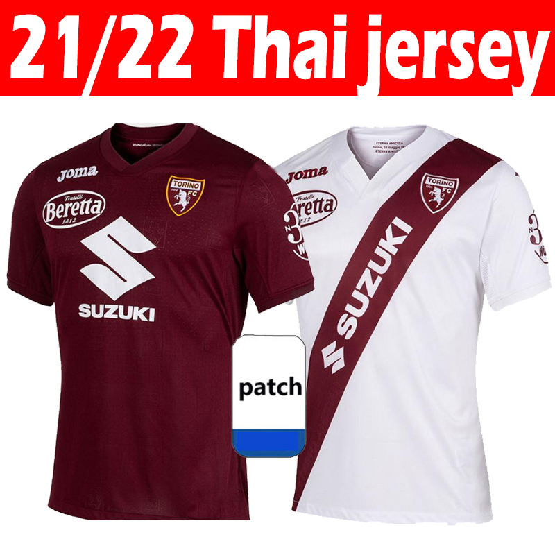 

21/22 Torino FC maglia da calcio Turin jersey BELOTTI IZZO FALQUE NKOULOU 2021 2022 MEN HOME away Soccer Jerseys Maillot de football shirt Thailand, 21 22 away