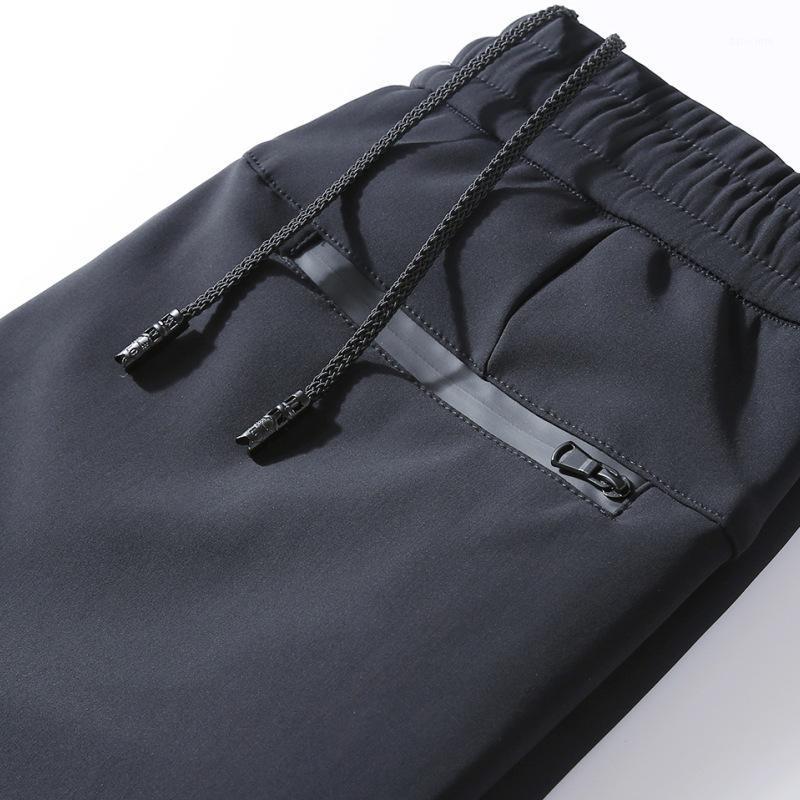 

Men's Pants Spring Black Casual Loose Straight Vertical Sports Trend Versatile Young 35, K90158 black