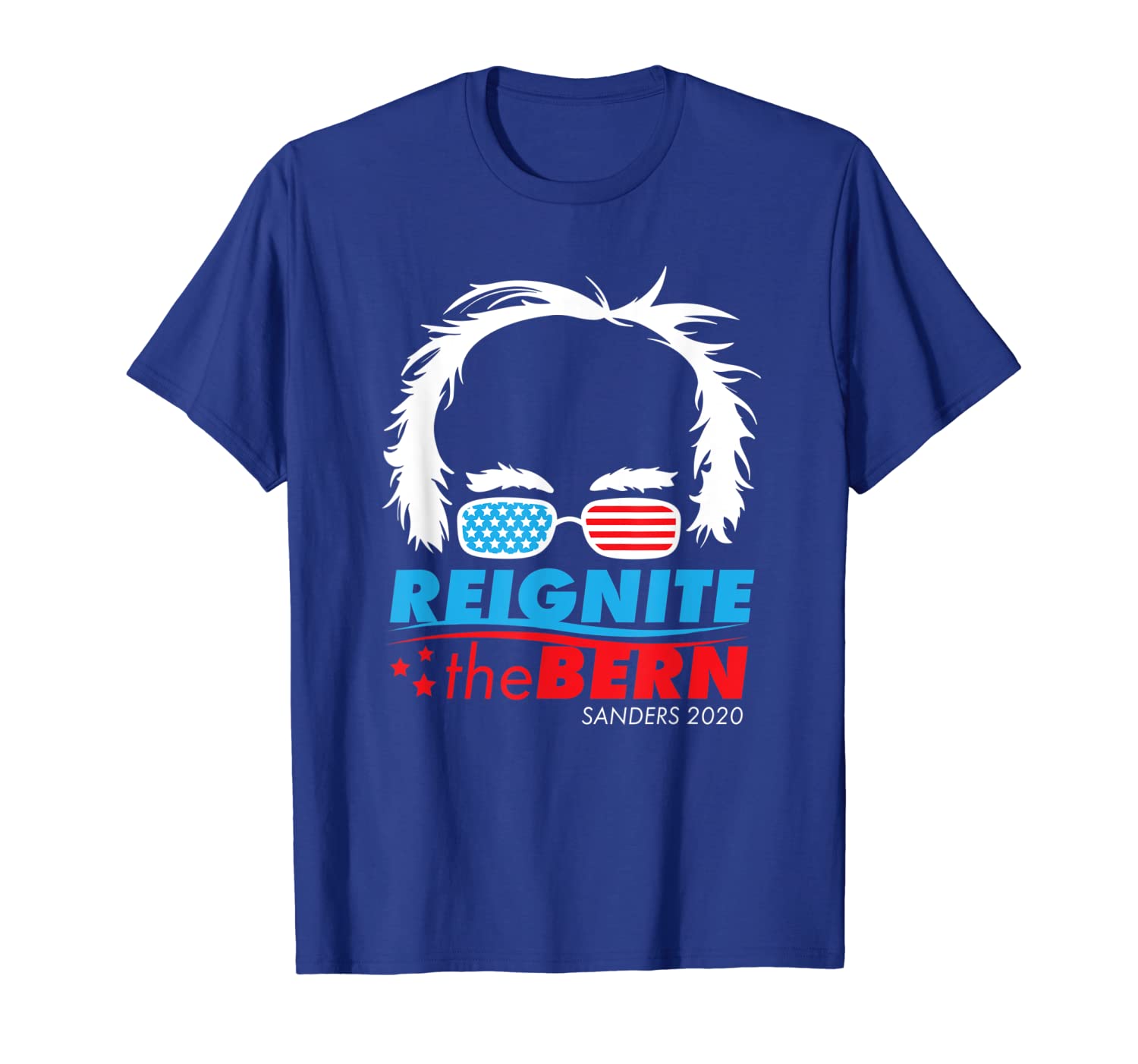 

bernie sanders 2020 campaign funny reignite the bern t-shirt, White;black