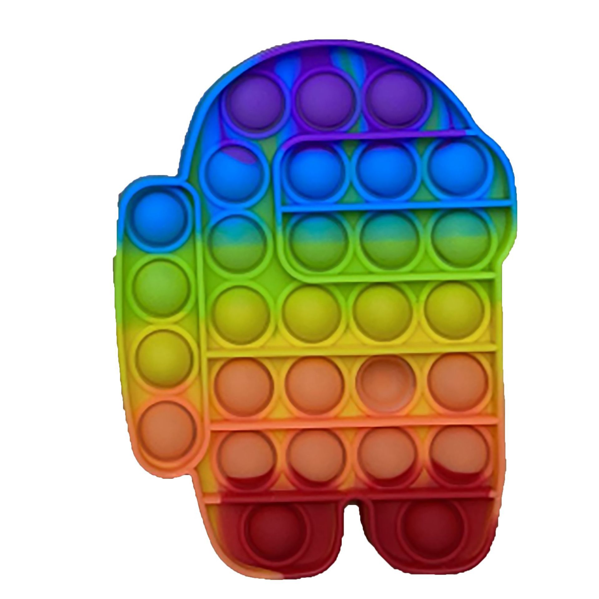 

Rainbow Bubble Antistress Fidget Toy Autisim Special Needs Game Kawaii Kids Stress Relief Squishy Hand Toys for Children