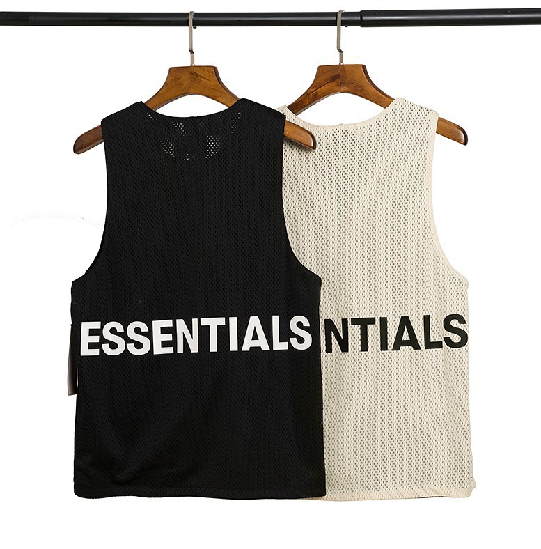 

STREET Summer Mesh Brand Mens Sleeveless Shirt Slim Fit Tank Men Sport Vest Tops Workout Training Singlet Men's T-Shirts, White;black