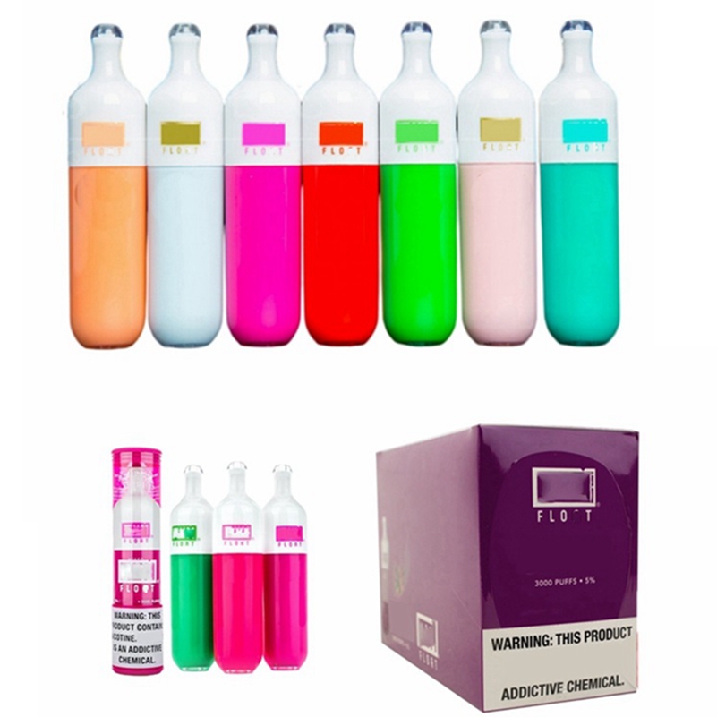 

FLOAT Disposable Vapes Pen Electronic Cigarette 3000 Puffs Vape Device 850mah 8.0ml Pod 10 Flavrs