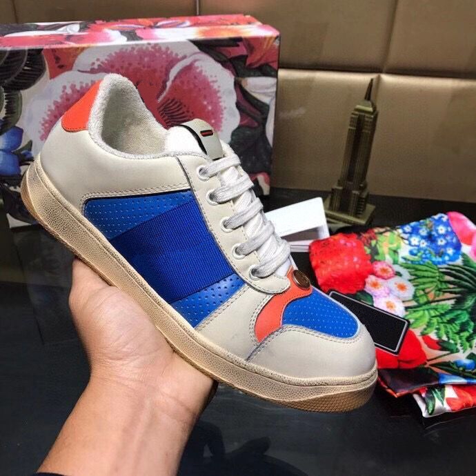 

Valentin 2021Low Cut Suede spike For Men Shoes Party Wedding Real Leather Sneakers Size 35-44 nh02