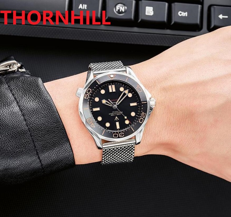 

007 No Time to Die Watch Men Automatic Machinery Wristwatches Super All Dials Work Business Wristwatch Montre De Luxe Gifts, As pic