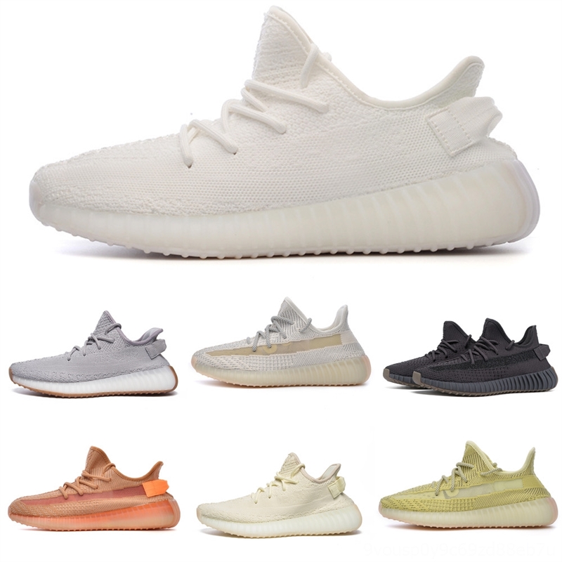 CUa6x Size Knit Run 350 man shoening Shoes 350 Fly Triple Women CNY Mens Trainers Cushion Sneakers Black Breathable Run Shoe-image-699334361