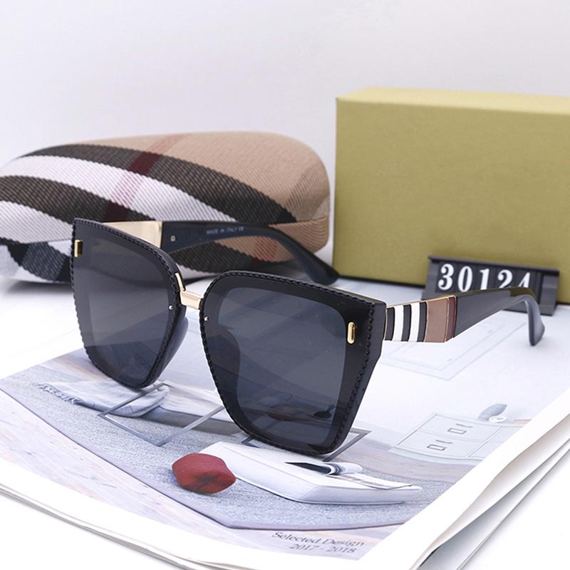 

Sunglasses Fashion Polarized Ladies Oversized Frame Cat Eye Sun Glass Top Brand Designer Glasses Women, White;black